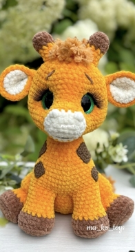Ma_Ko_Toys - Maria Konovalova - Мария Коновалова - Giraffe - Жирафик - Russian
