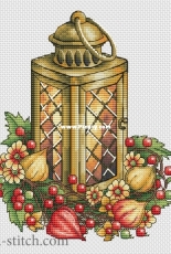 Lantern with Physalis by Svetlana Sichkar