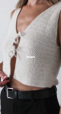 Emmy madeleine crochet - Reversible Top - Crochet Pattern 2-in-1