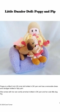 Little Dazzler Doll: Poppy and Pip by Carol Turner