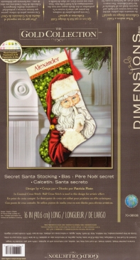 Dimensions-The Gold Collection - 8938 Secret Santa Stocking XSD
