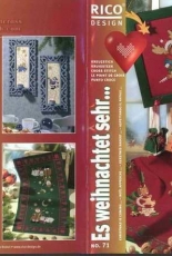 Rico-Designs-Book 71-Es weihnachtet sehr/ Christmas is coming...