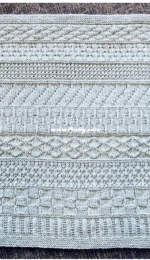 TKE’s Baby Sampler Afghan