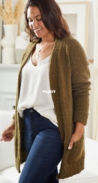 Grandpa Cardigan by Premier Yarns Design Team-Free