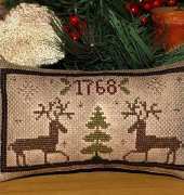 Woolen Sails - Christmas Freebie-Cross Stitch Deer