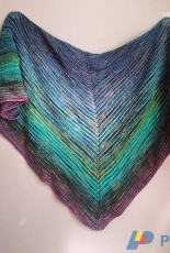 Knockout Round Shawl by Ann Weaver /fibre space-Free