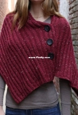 3335 3 Button Wrap - Plymouth Yarn Design Studio