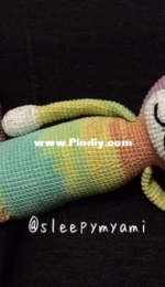 Sleepy MyAmi -  amineko cat amigurumi