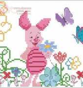 Piglet from Cross Stitch Crazy 123