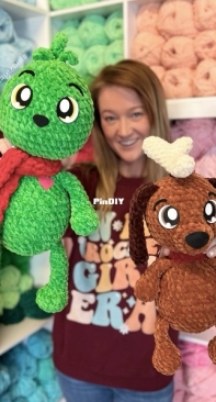 Kayte Dids Crafts - Kayte Marchese  - Mr. Misunderstood and Max the Dog