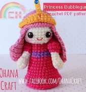 Ohana Craft - Carrie Lu Fowler - Princess Bubblegum