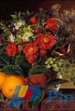 Bonny Art KB-0012 Still life with oranges Jensen Johan Laurentz
