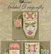 Just Nan JN190 - Gilded Dragonfly Scissor Purse and Fob