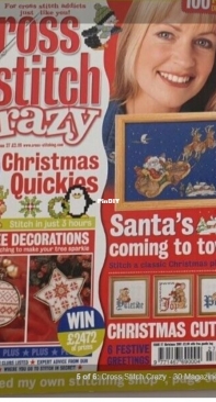 Cross Stitch Crazy Issue 27 Christmas 2001 (Magazine)
