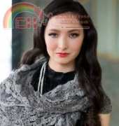 Red Heart... Shades of Gray Scarf LW3620