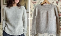 First star sweater by Julia Piro - French, German