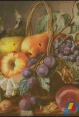 Golden Kite 1420 - A Still Life with A Basket of Fruit