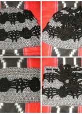 Spider Mambo Designs - Spider Beanie Ear Warmer and Cowl Lined or Unlined