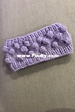 Panda Land Crafts - The Snow Fluffy Ear Warmer
