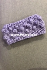 Panda Land Crafts - The Snow Fluffy Ear Warmer