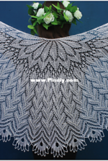 Marshmallow Ice Cream Shawl by Ilona Dmitrieva-Free