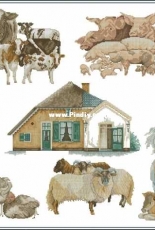 Lanarte 22023 Farm and Animals by Maria van Scharrenburg XSD