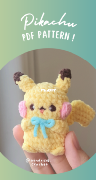 Windrises Crochet - Zoe - Pikachu