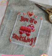 The Frosted Pumpkin Stitchery - You Are Smashing!