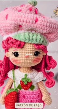 Crochet de Miel - Miel y Galletas - Hannie Ordoñez Aguilar - Strawberry y Hortcake - Spanish