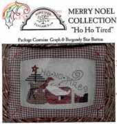 Homespun Elegance MN-8 Merry Noel Collection "Ho Ho Tired"