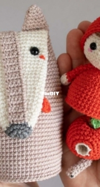 Lalylala - Lydia Tresselt - Red Riding Hood Sleeping Toys Doll - Roodkapje Slaap Speelgoed Pop - Dutch