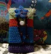 Beaded Cell Phone Case by Merri Purdy