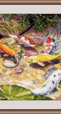 Oven / OBEH / Aries (Овен) 1036 - Nine Koi Carps