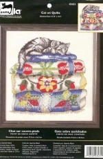 Bucilla - 43431 Cat on Quilts XSD