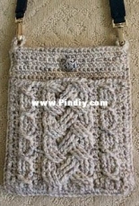 Rebeccas Stylings - Noelle Stiles - Inverness Cable Purse
