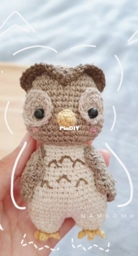 Amigurumi by Orange - Orange Amigurumi - Namsom Pan - Saovalux Asaman - Owl