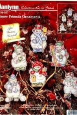 Janlynn 56-107 - Snow Friends Ornaments