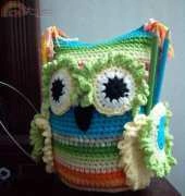 Rainbow owl