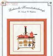 Liebevolle Kreuzstichentwürfe LKE B-20-97 - Herd (Oven)