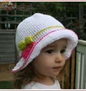 Luz Patterns - Luz Mendoza - Double Bow Summer Floppy Hat