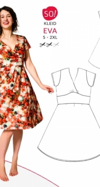SO! patterns - Stefanie Kroth - Kleid Eva , Eva dress - German