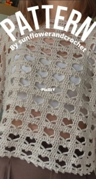 Sunflower and Crochet- Brenda Hof - Mabel Sweater