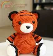Little Muggles Amigurumi Designs- Cubby the Tiger