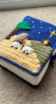 Holy Night Nativity Set Book - LauLovesCrochet - English