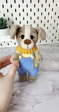 Kat Knit Toys - Ekaterina Litvinova - Puppy - English