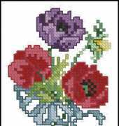 The Vermillion Stitchery Floral Bouquet 1