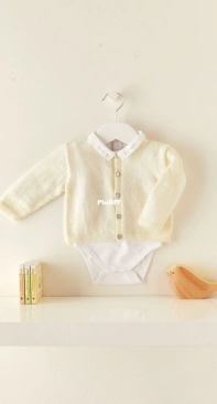 sidar - 5635 - delicate baby cardigan  - free