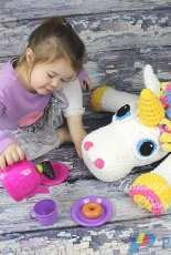 Accessorize This Designs - Sara Blake - Abigail the Unicorn Pillow Buddy