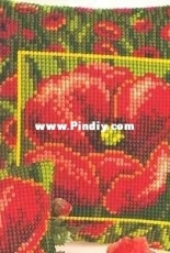 Vervaco 1200-770 Poppy Cushion