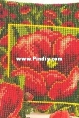 Vervaco 1200-770 Poppy Cushion